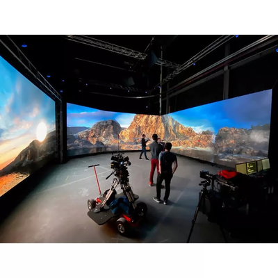 8kモジュラー導かれたウォール・ディスプレイ3D Immersiveの事実上のフィルムの射撃のスタジオのでき事の背景