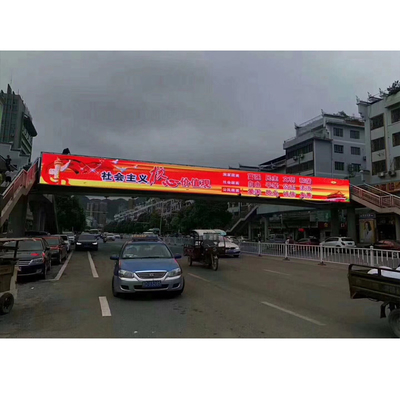 P5 P6の屋外広告のLED表示スクリーンのTianqiaoの通路P8屋外のTwo-Side LEDスクリーン