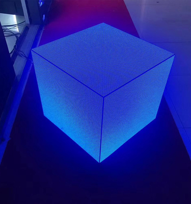 640x640mmの魔法の立方体は表示3d効果SMD2121の大きい広告の正方形2.5mmを導いた