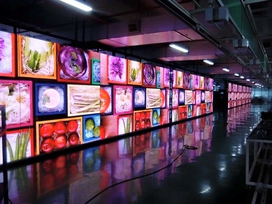 スーパーマーケット段階コンサートのためのフル カラーの屋内4k LEDのビデオ壁TVスクリーン