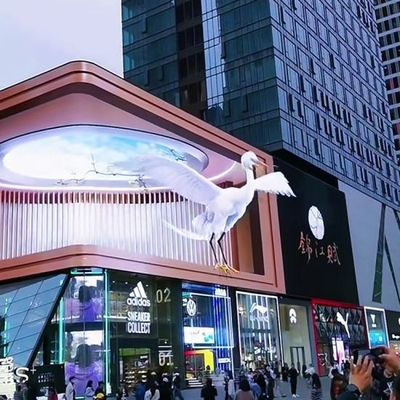 防水HDの肉眼3Dは表示デジタル屋外広告LEDの掲示板P6 P8 P10を導いた