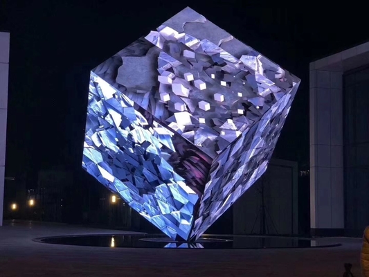 高リゾリューション384*384mmのP3 Visionled屋内立方体のパネル・ディスプレイ スクリーン王