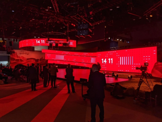 P3.91 LEDの段階の背景幕スクリーンの舞台の背景は表示大きいスクリーンのモニターを導いた